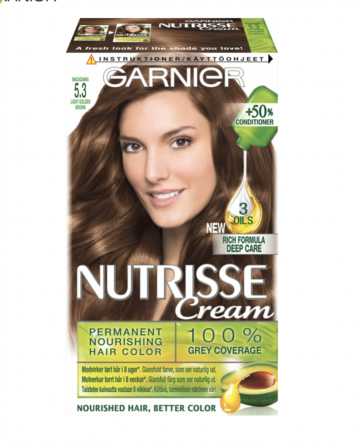 Garnier Nutrisse Light Golden Brown 5.3 