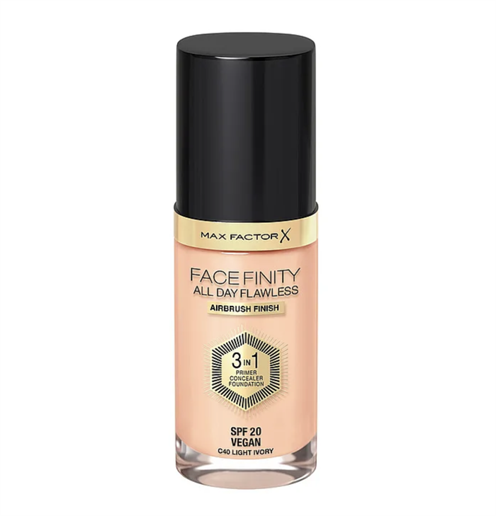 MAX FACTOR All Day Flawless 3 In 1 Foundation 40 Ivory